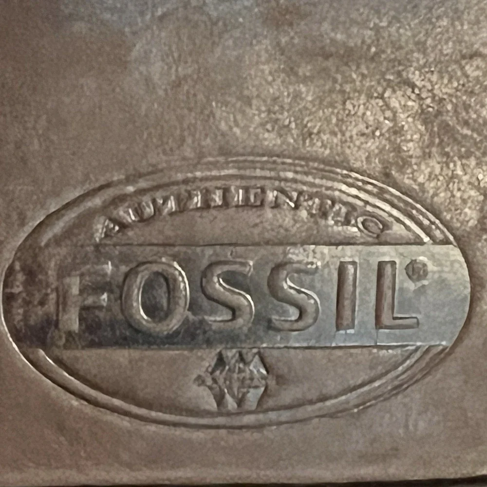 Fossil Leather Messenger Bag Fossil Field Sports Dept Crossbody Distressed